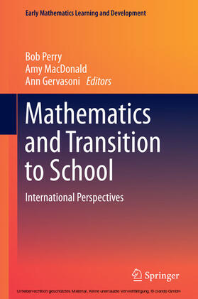 Perry / MacDonald / Gervasoni |  Mathematics and Transition to School | eBook | Sack Fachmedien