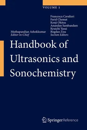 Ashokkumar |  Handbook of Ultrasonics and Sonochemistry | Buch |  Sack Fachmedien