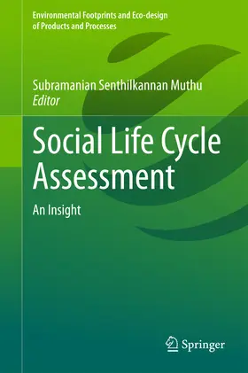 Muthu |  Social Life Cycle Assessment | eBook | Sack Fachmedien