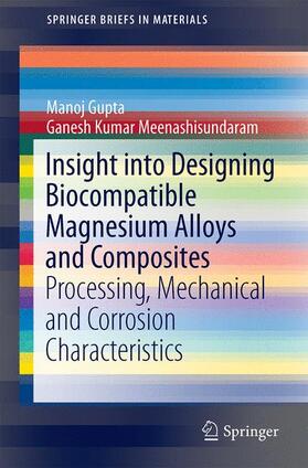 Meenashisundaram / Gupta |  Insight into Designing Biocompatible Magnesium Alloys and Composites | Buch |  Sack Fachmedien