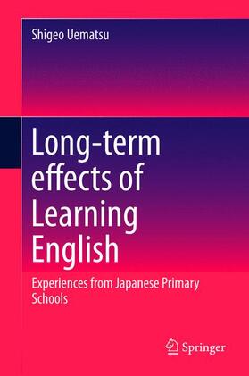 Uematsu |  Long-term effects of Learning English | Buch |  Sack Fachmedien