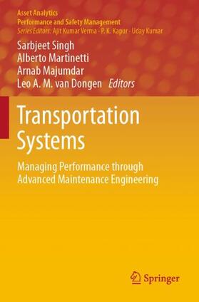 Singh / Dongen / Martinetti |  Transportation Systems | Buch |  Sack Fachmedien