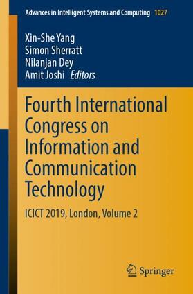 Yang / Joshi / Sherratt |  Fourth International Congress on Information and Communication Technology | Buch |  Sack Fachmedien