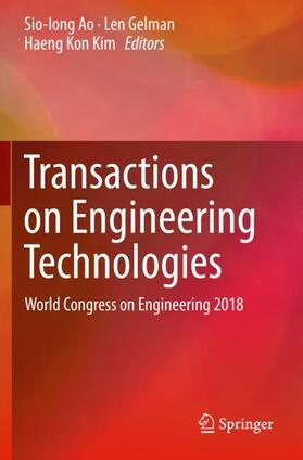 Ao / Kim / Gelman |  Transactions on Engineering Technologies | Buch |  Sack Fachmedien