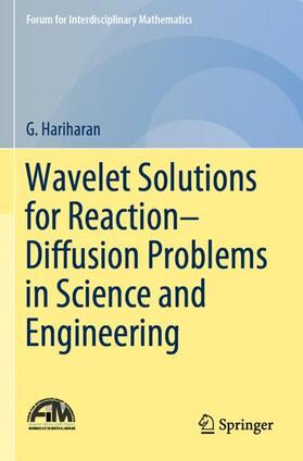 Hariharan |  Wavelet Solutions for Reaction¿Diffusion Problems in Science and Engineering | Buch |  Sack Fachmedien