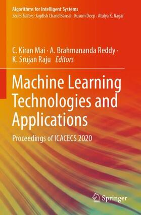 Mai / Raju / Reddy |  Machine Learning Technologies and Applications | Buch |  Sack Fachmedien
