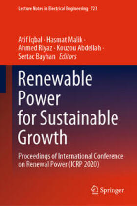 Iqbal / Malik / Riyaz |  Renewable Power for Sustainable Growth | eBook | Sack Fachmedien