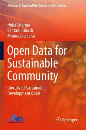 Sharma / Saha / Ghosh |  Open Data for Sustainable Community | Buch |  Sack Fachmedien