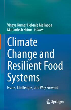 Shirur / Hebsale Mallappa |  Climate Change and Resilient Food Systems | Buch |  Sack Fachmedien