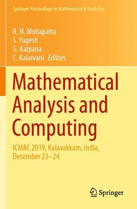 Mohapatra / Kalaivani / Yugesh |  Mathematical Analysis and Computing | Buch |  Sack Fachmedien
