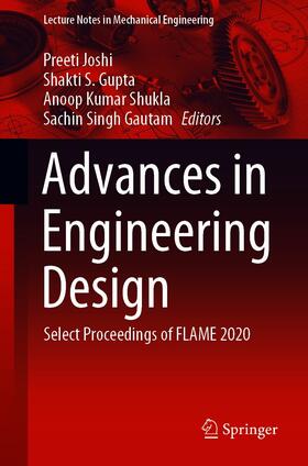 Joshi / Gupta / Shukla |  Advances in Engineering Design | eBook | Sack Fachmedien