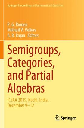 Romeo / Rajan / Volkov |  Semigroups, Categories, and Partial Algebras | Buch |  Sack Fachmedien
