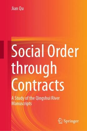 Qu |  Social Order through Contracts | Buch |  Sack Fachmedien