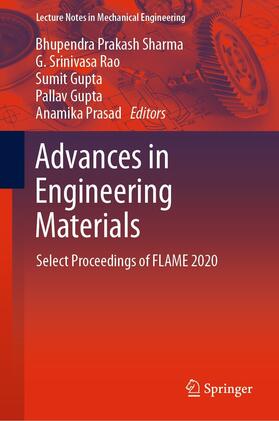 Sharma / Rao / Gupta |  Advances in Engineering Materials | eBook | Sack Fachmedien