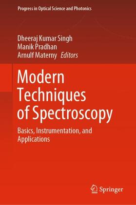 Singh / Materny / Pradhan |  Modern Techniques of Spectroscopy | Buch |  Sack Fachmedien