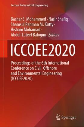 Mohammed / Shafiq / Balogun |  ICCOEE2020 | Buch |  Sack Fachmedien