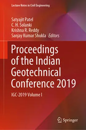 Patel / Solanki / Reddy |  Proceedings of the Indian Geotechnical Conference 2019 | eBook | Sack Fachmedien