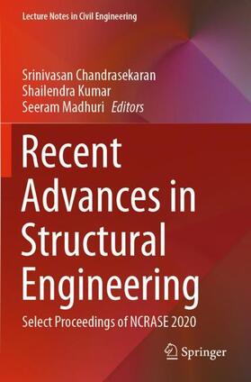 Chandrasekaran / Madhuri / Kumar |  Recent Advances in Structural Engineering | Buch |  Sack Fachmedien