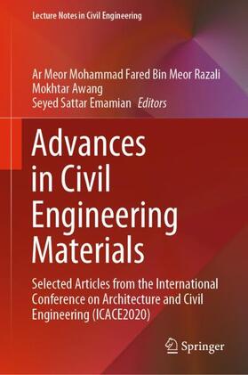 Emamian / Awang |  Advances in Civil Engineering Materials | Buch |  Sack Fachmedien