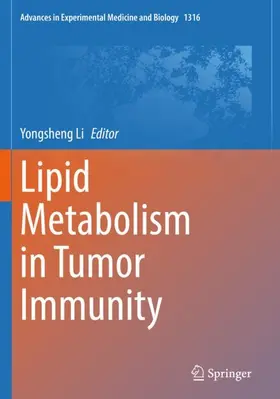 Li |  Lipid Metabolism in Tumor Immunity | Buch |  Sack Fachmedien