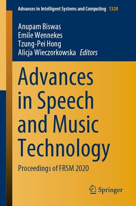Biswas / Wennekes / Hong |  Advances in Speech and Music Technology | eBook | Sack Fachmedien