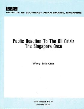 Saik Chin |  Public Reaction to the Oil Crisis | eBook | Sack Fachmedien