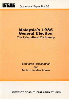 Ramanathan / Adnan |  Malaysia's 1986 General Election | eBook | Sack Fachmedien