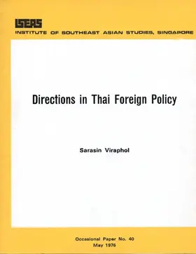 Viraphol |  Directions in Thai Foreign Policy | eBook | Sack Fachmedien