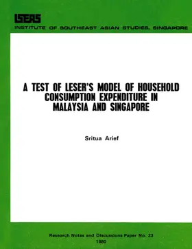 Arief |  A Test of Leser's Model of Household Consumption Expenditure in Malaysia and Singapore | eBook | Sack Fachmedien