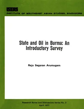 Arumugam |  State and Oil in Burma | eBook | Sack Fachmedien