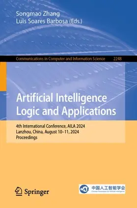 Barbosa / Zhang |  Artificial Intelligence Logic and Applications | Buch |  Sack Fachmedien