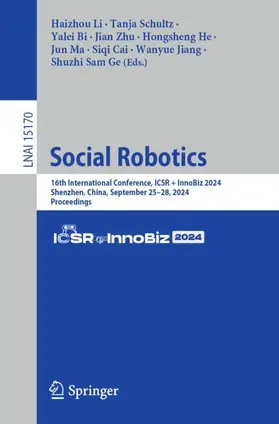 Li / Schultz / Bi |  Social Robotics | Buch |  Sack Fachmedien