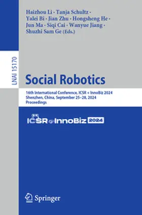 Li / Schultz / Bi |  Social Robotics | eBook | Sack Fachmedien