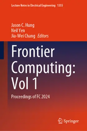 Hung / Yen / Chang |  Frontier Computing: Vol 1 | eBook | Sack Fachmedien