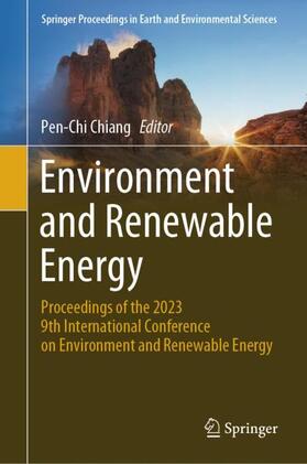 Chiang |  Environment and Renewable Energy | Buch |  Sack Fachmedien