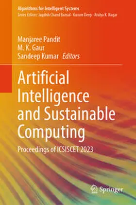 Pandit / Gaur / Kumar |  Artificial Intelligence and Sustainable Computing | eBook | Sack Fachmedien