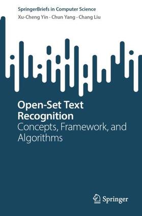 Yin / Liu / Yang |  Open-Set Text Recognition | Buch |  Sack Fachmedien