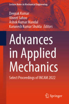 Kumar / Sahoo / Mandal |  Advances in Applied Mechanics | eBook | Sack Fachmedien