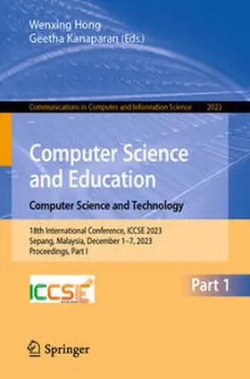 Hong / Kanaparan |  Computer Science and Education. Computer Science and Technology | eBook | Sack Fachmedien