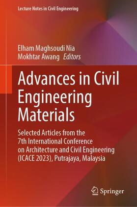 Awang / Nia |  Advances in Civil Engineering Materials | Buch |  Sack Fachmedien