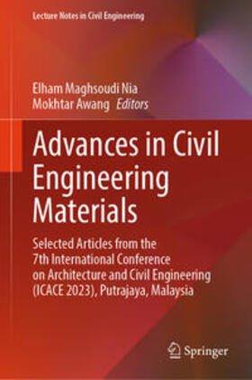 Nia / Awang |  Advances in Civil Engineering Materials | eBook | Sack Fachmedien