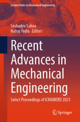 Sahoo / Yedla |  Recent Advances in Mechanical Engineering | eBook | Sack Fachmedien