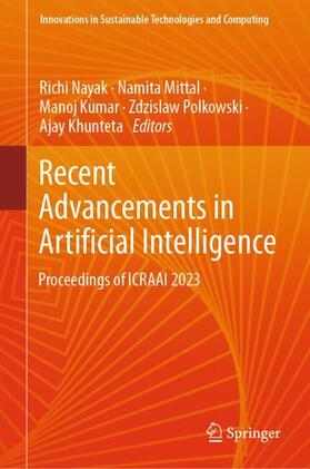 Nayak / Mittal / Khunteta |  Recent Advancements in Artificial Intelligence | Buch |  Sack Fachmedien