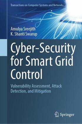 Shanti Swarup / Sreejith |  Cyber-Security for Smart Grid Control | Buch |  Sack Fachmedien