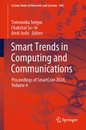 Senjyu / So–In / Joshi |  Smart Trends in Computing and Communications | eBook | Sack Fachmedien