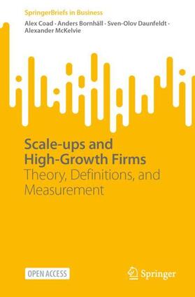 Coad / McKelvie / Bornhäll |  Scale-ups and High-Growth Firms | Buch |  Sack Fachmedien