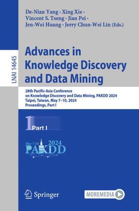 Yang / Xie / Lin |  Advances in Knowledge Discovery and Data Mining | Buch |  Sack Fachmedien