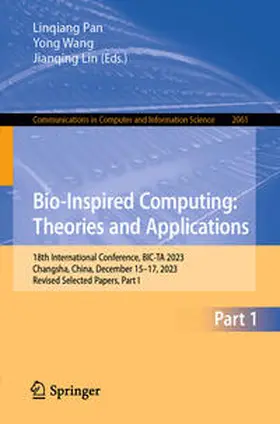 Pan / Wang / Lin |  Bio-Inspired Computing: Theories and Applications | eBook | Sack Fachmedien