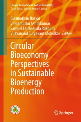 Baskar / Moholkar / Ashokkumar |  Circular Bioeconomy Perspectives in Sustainable Bioenergy Production | Buch |  Sack Fachmedien