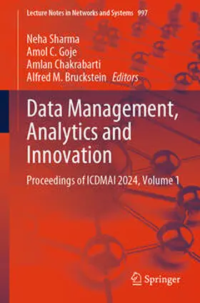 Sharma / Goje / Chakrabarti |  Data Management, Analytics and Innovation | eBook | Sack Fachmedien